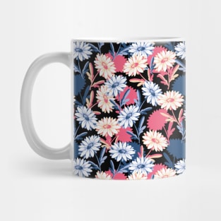 Romantic Daisy Flower in the Night Mug